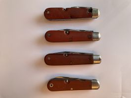 4Stk. Taschenmesser Elsener Schwyz Armee
