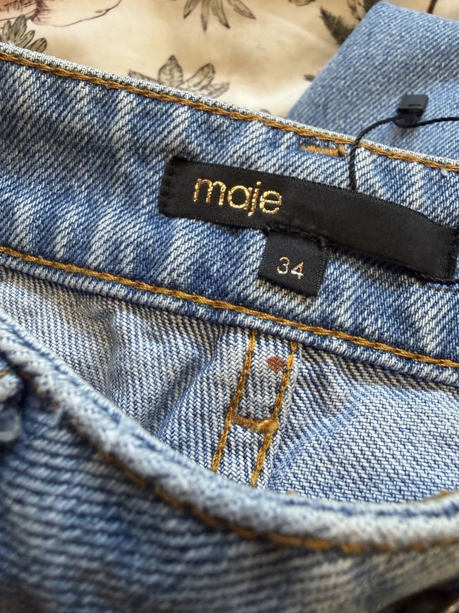 Maje Jeans: Maje Mom Slim Blue Jeans – Usato da St.Josefen venduto da lop_lh8d 2