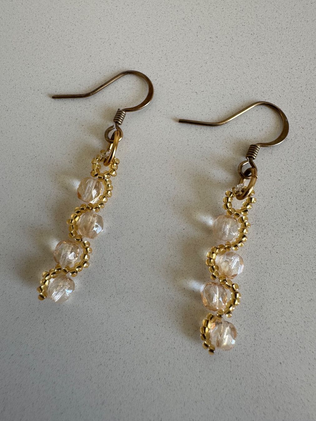 Orecchini pendenti & Orecchini a lobo: Ohrringe gold/weiss – Nuovo e nell'imballaggio originale da Zürich venduto da sel_w5sd