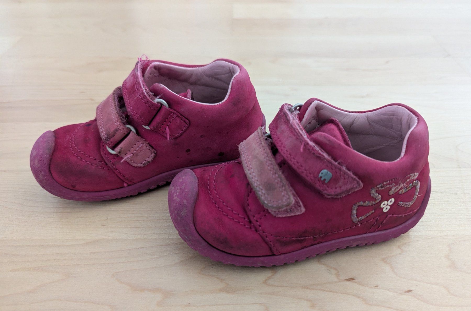 Elefanten Scarpe per ragazzi: Elefanten Lauflernschuhe Gr. 21, Farbe Beere – Usato da Uster venduto da petches 4