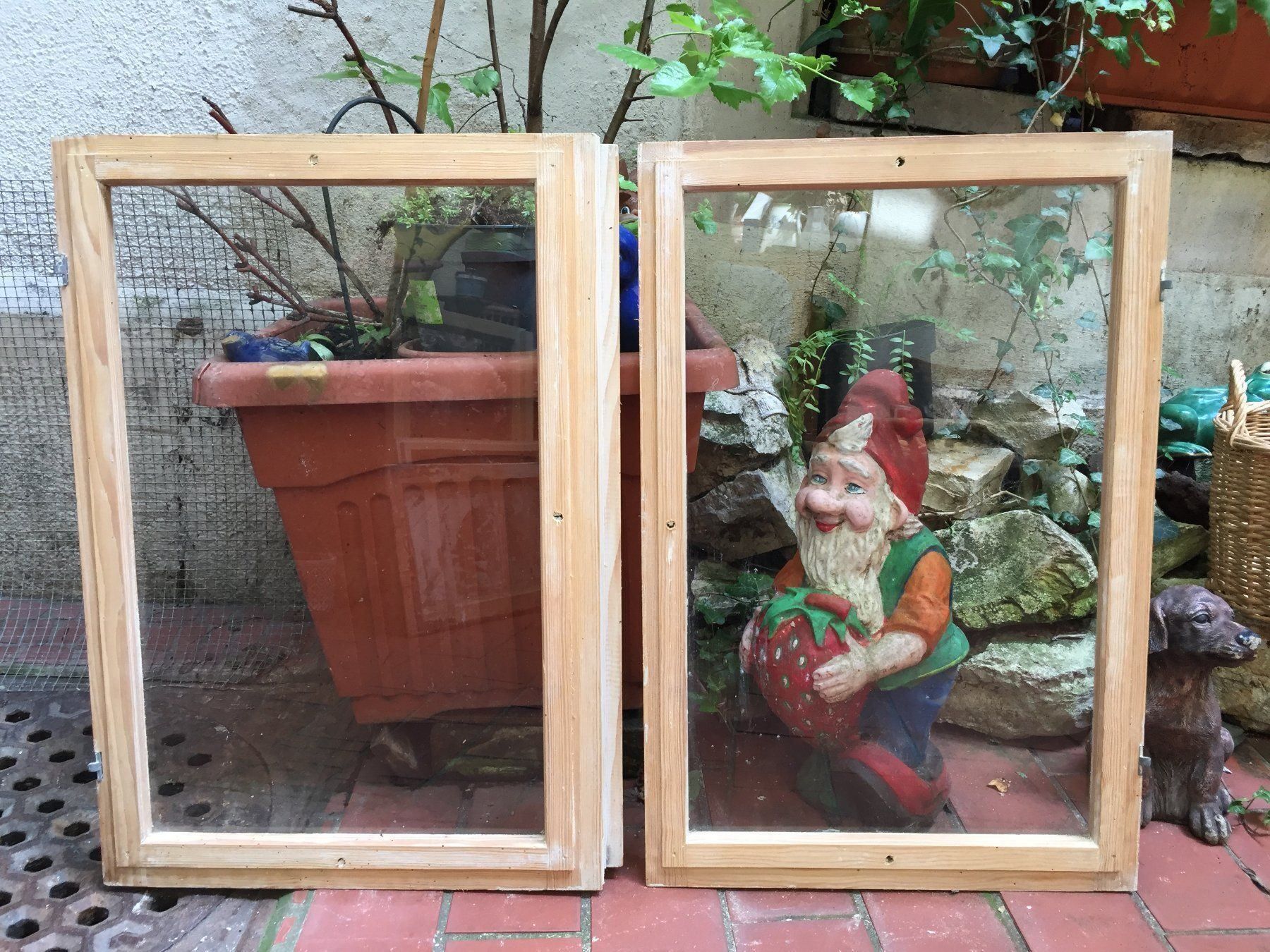 Finestre: Vintage 2 Fensterflügel – Usato da Schaffhausen venduto da vintageworld