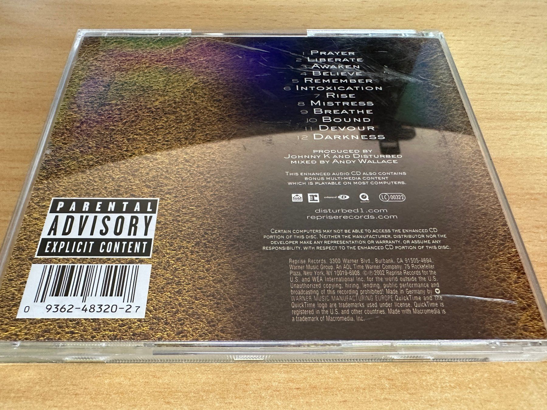 CD: Disturbed – Believe – Usato da Rikon im Tösstal venduto da Alpenmutz 1