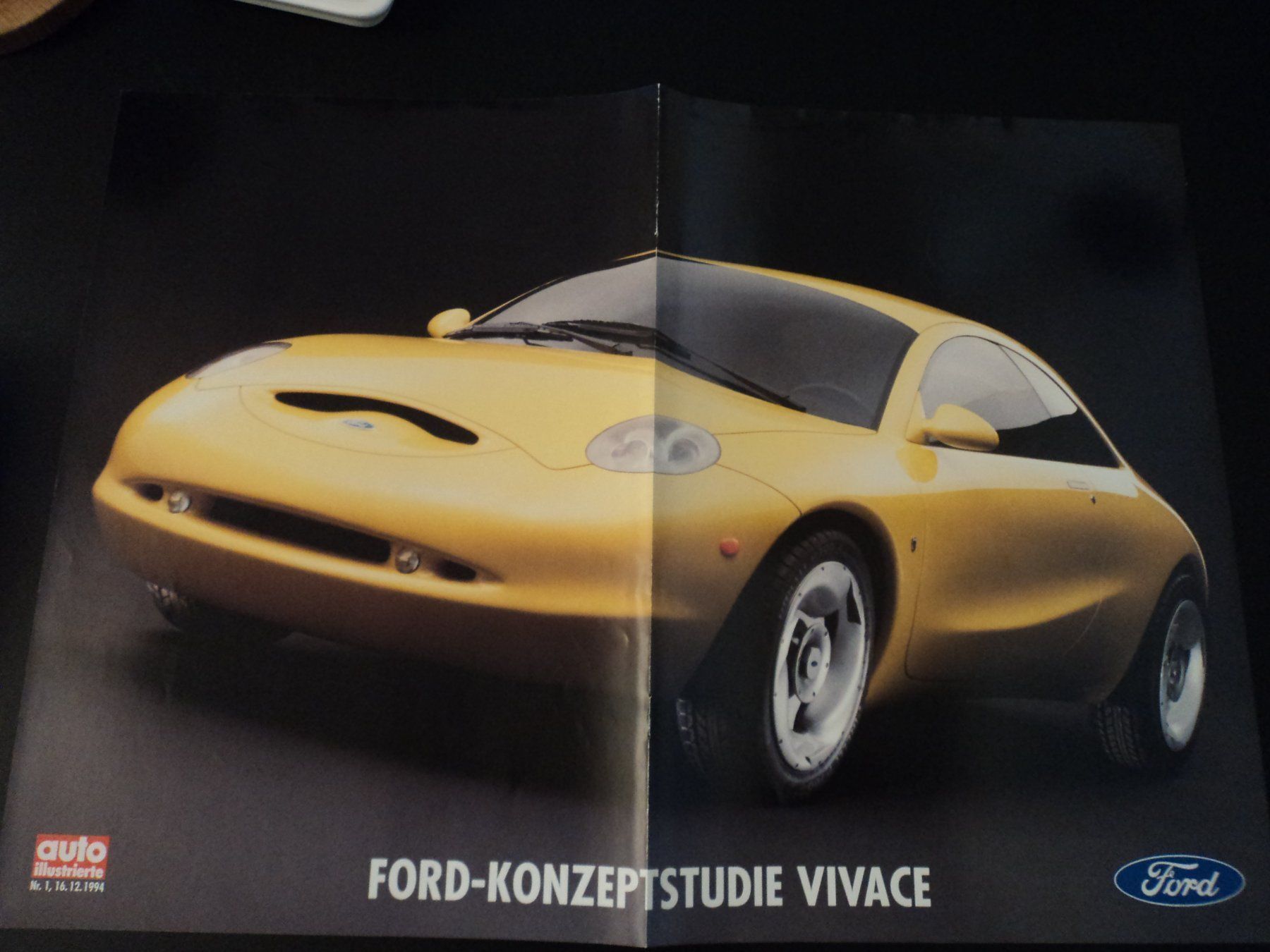 Ford Documenti: Prospekt Poster Ford Mondeo ADAC Cup 94 – Usato da Schwarzenburg venduto da modelCARama 2