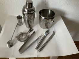 Cocktail Set Edelstahl 9-teilig gebraucht Nr.5