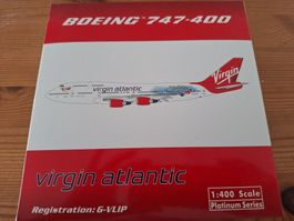 Virgin atlantic Boeing 747-400 1:400