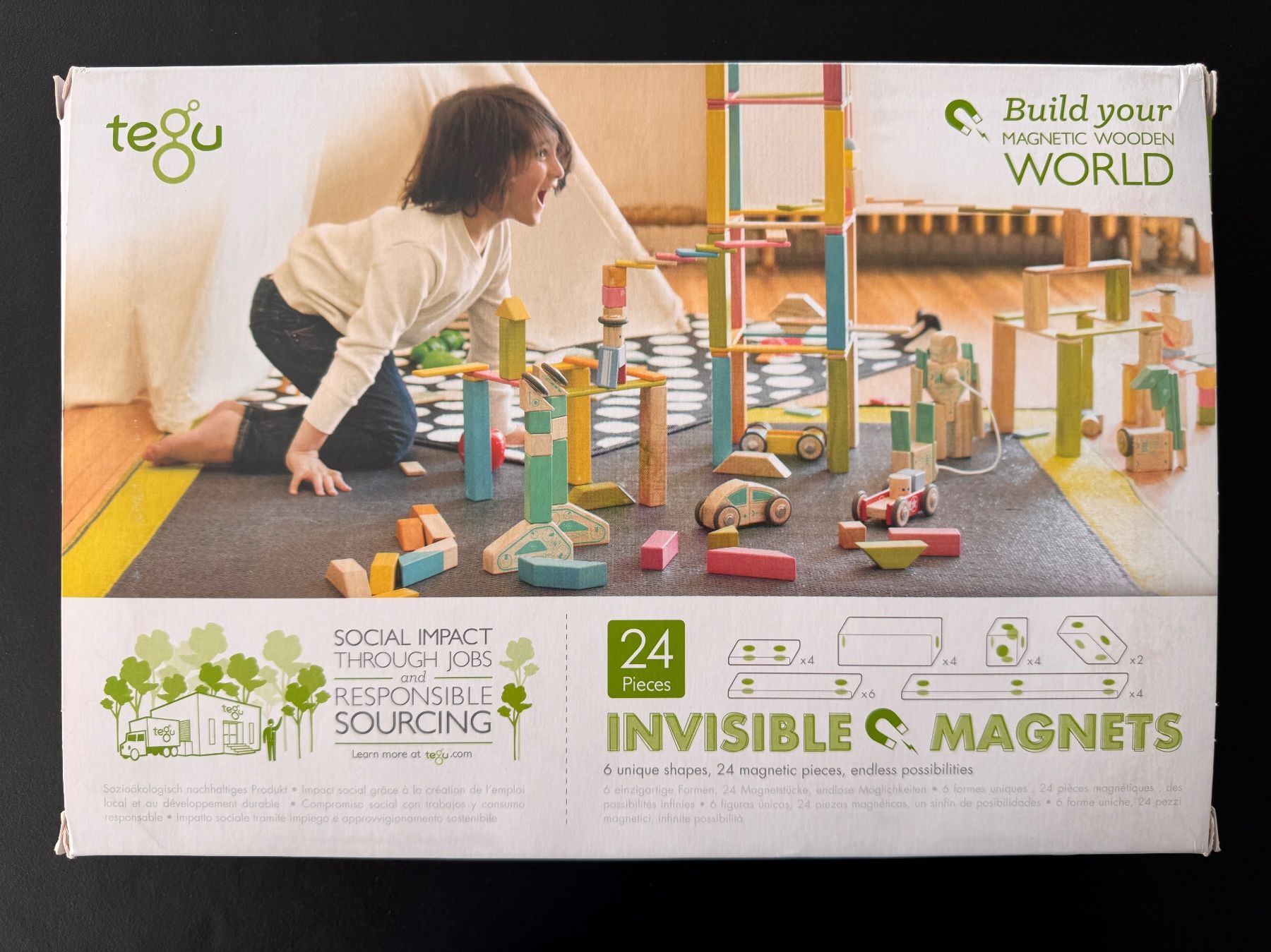 Giocattoli: Tegu Magnetische Holzbausteine – Usato da Zollikon venduto da Krenapf 4