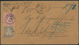 AG Umiken - Zwergstempel Voll - Brief - BFr