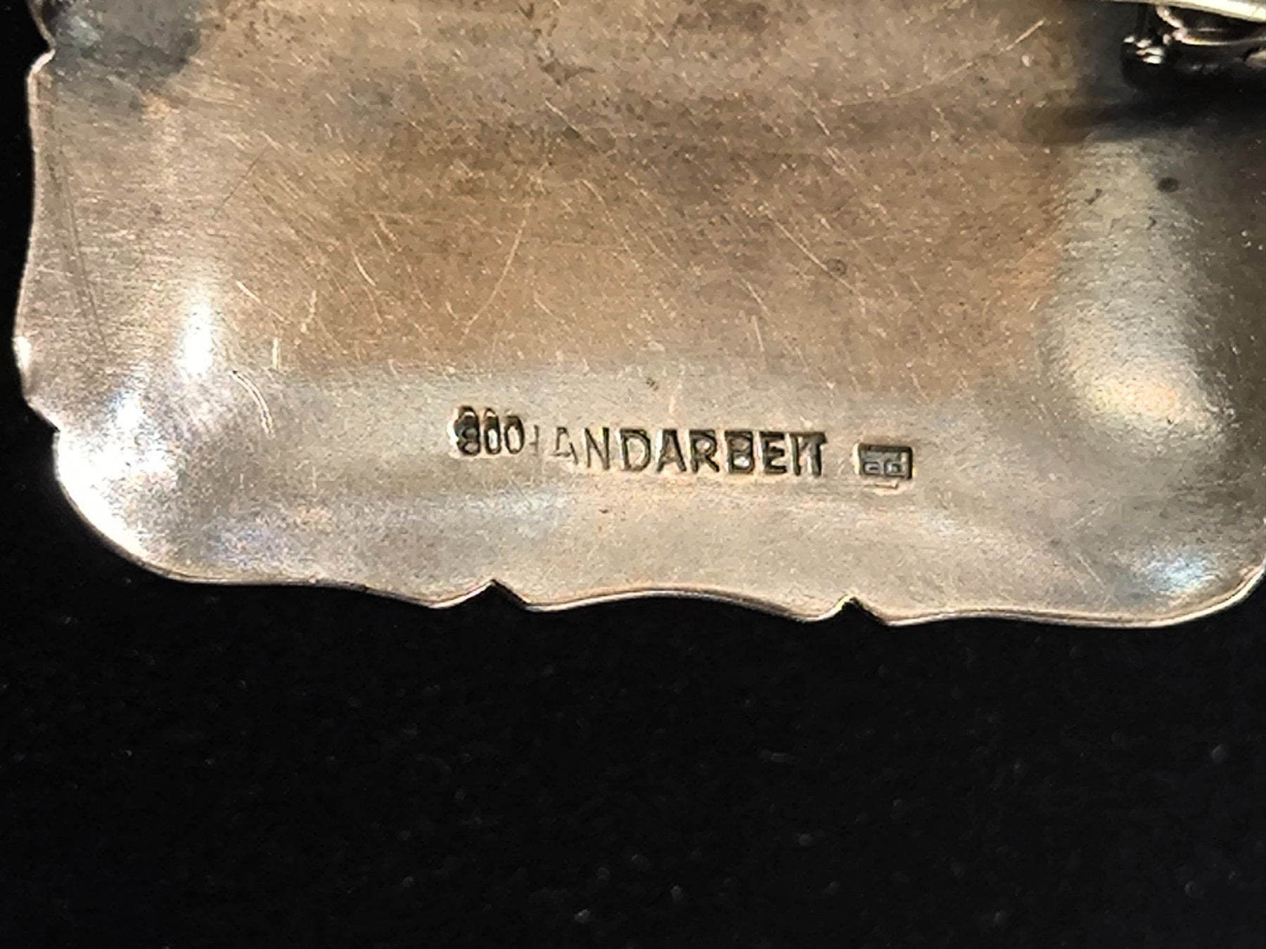 Broschen & Nadeln: Brosche, 800er Silber, Handarbeit – Gebraucht aus Rorschacherberg von snOOpydOg11 6
