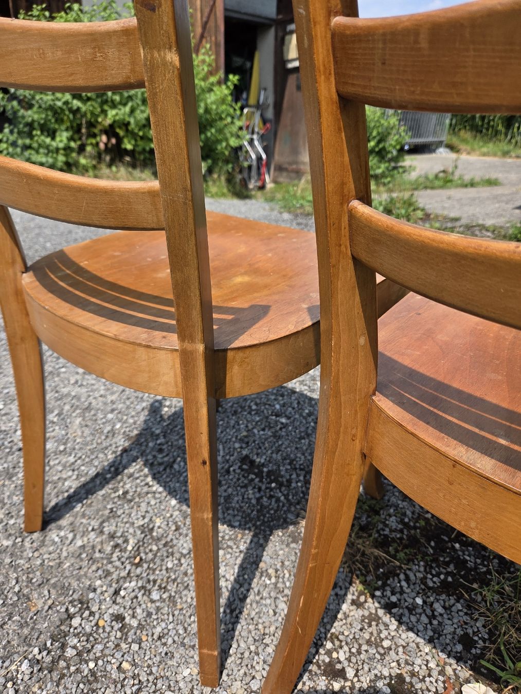 Chaises: 2 antike Holzstühle – D'occasion à Wädenswil par weihpos 5