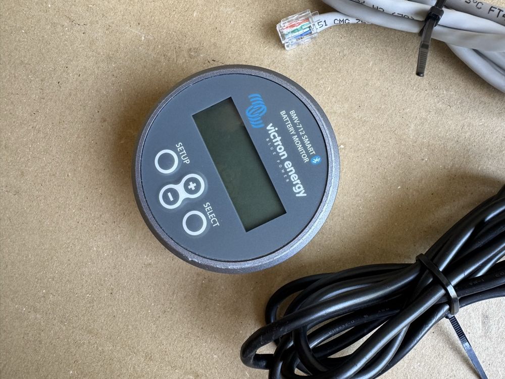 Renogy Moniteur De Batterie 500A Pour Lithium, Alarme Haute Et Basse