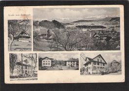 #Gruss aus Kaltbach LU , 5 bild , gel. 1912