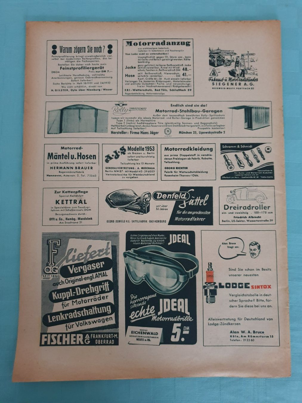 Riviste & Magazine: Das MOTORRAD Zeitschrift – Usato da Mörschwil venduto da spirspi 2