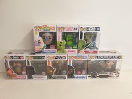 Funko pop Sammlung diverse Limited und Special editionen NEU