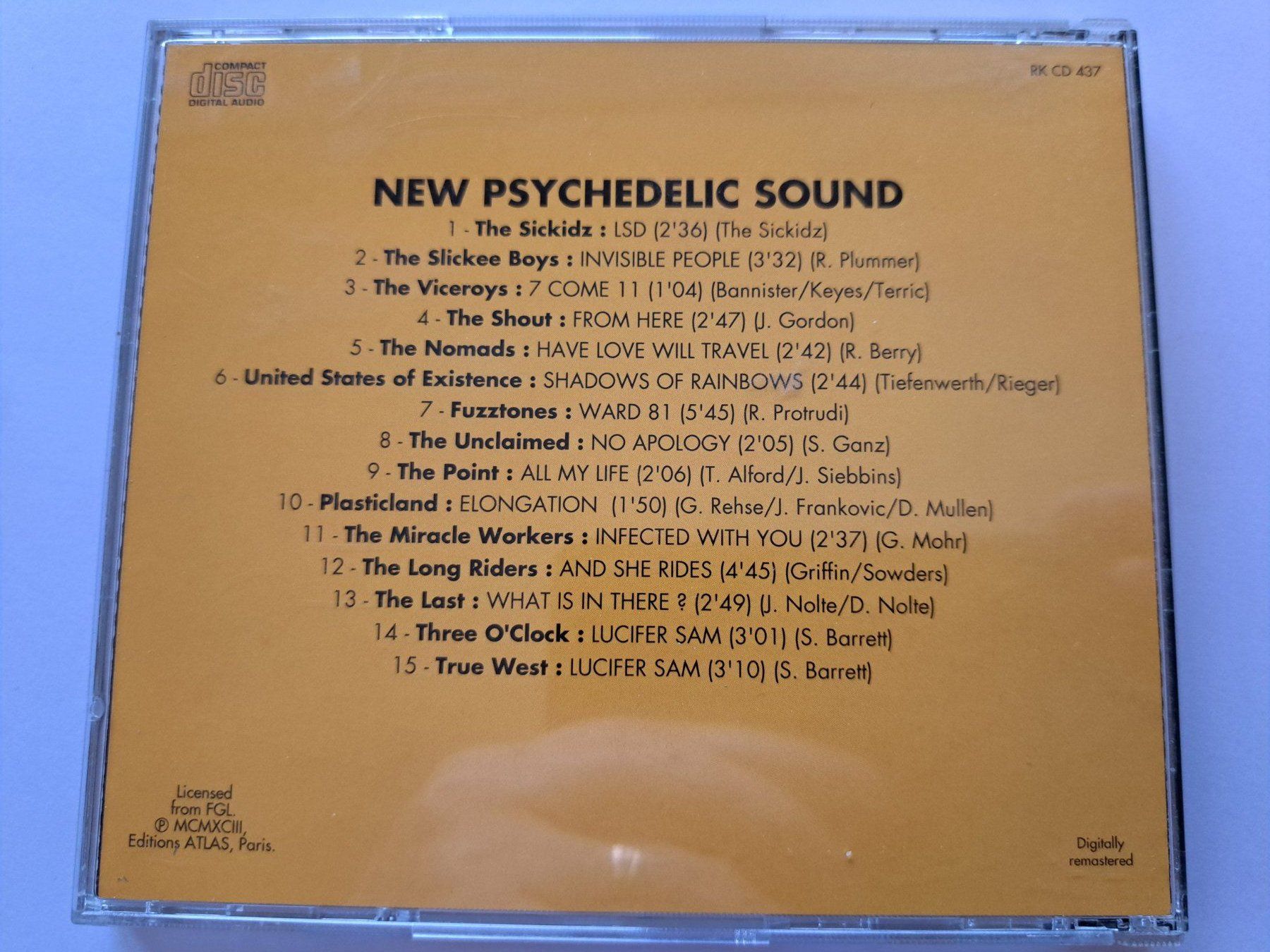 CD: Cd Compilation - New psychedelic sounds ( Etat comme neuf ) – Usato da Pully venduto da bro_n52j 1