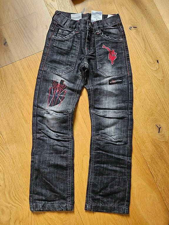 C&A Pantaloni: Jeans Spider-Man, Grösse 134 – Usato da Rorschacherberg venduto da sut86
