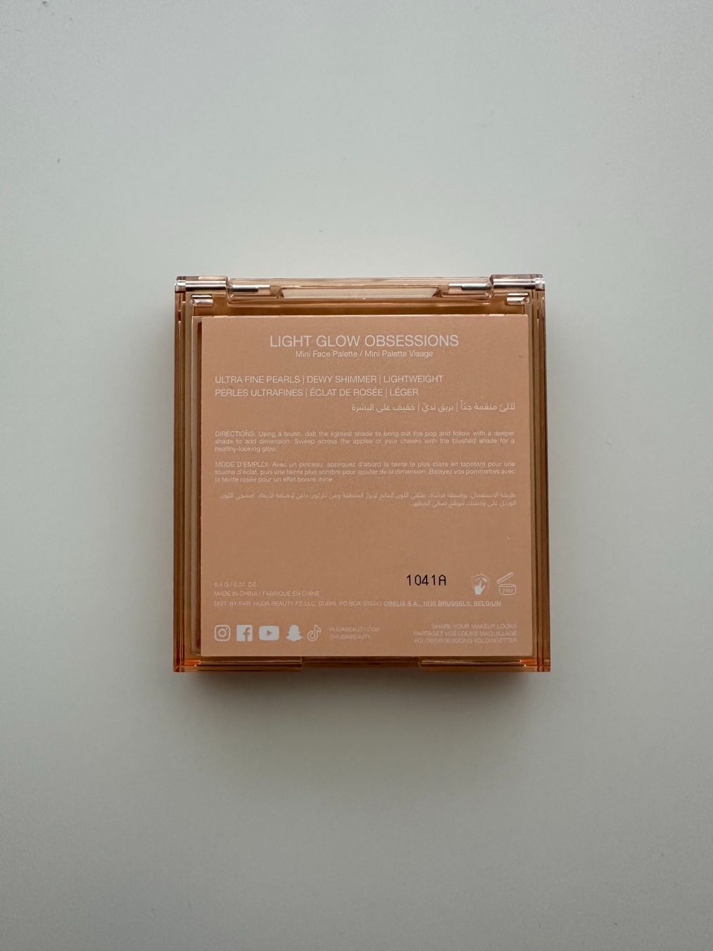 Huda Beauty Make-up: Huda Beauty light glow obsessions – Nuovo (secondo la descrizione) da Courgevaux venduto da missceline5 1