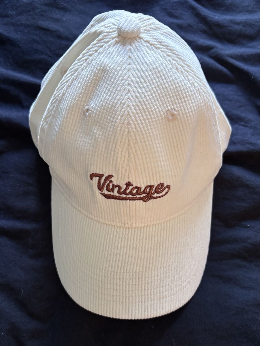 Copricapi, berretti & cappellini: Cap Cords Vintage Creme Grösse Uni neuwertig – Nuovo (secondo la descrizione) da Bachenbülach venduto da dav_92pq