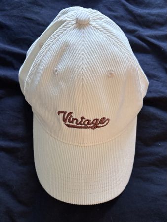 Cap Cords Vintage Creme Grösse Uni neuwertig