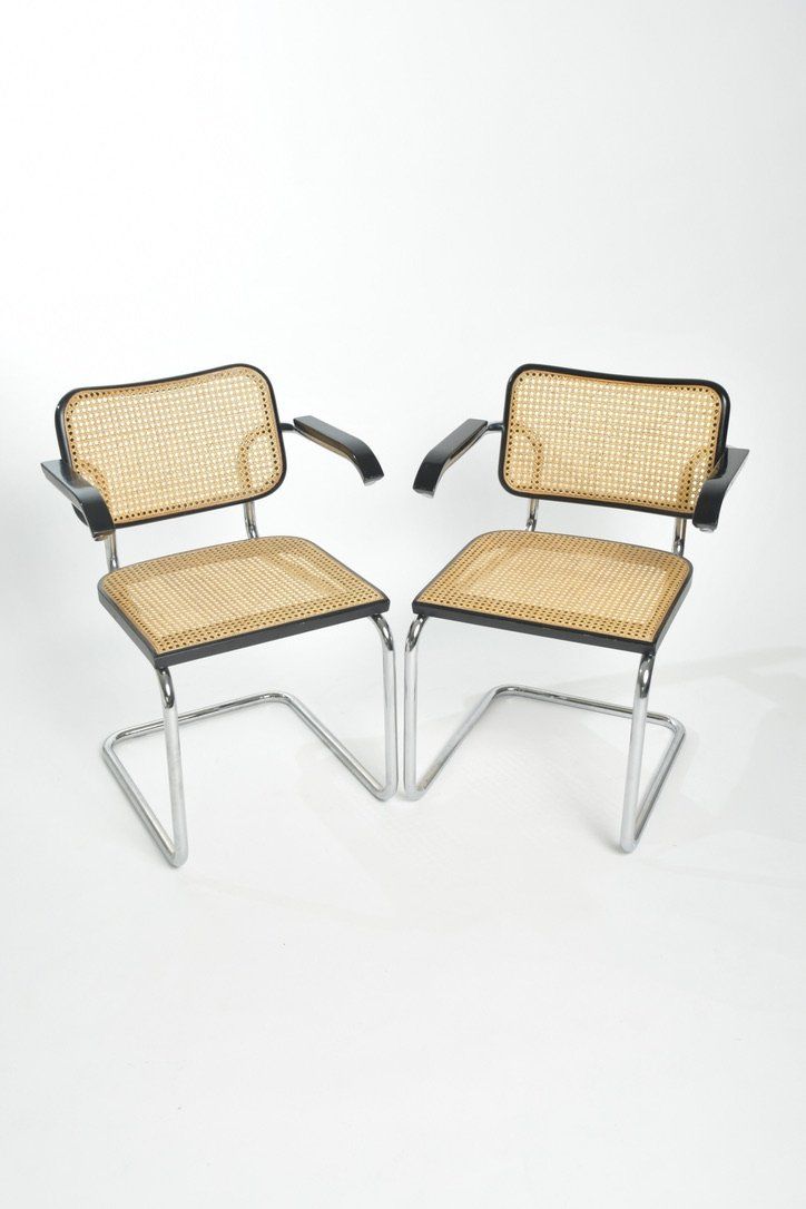 Breuer Sedie: Marcel Breuer Freischwinger Set – Usato da Zürich venduto da IndividumCH 7