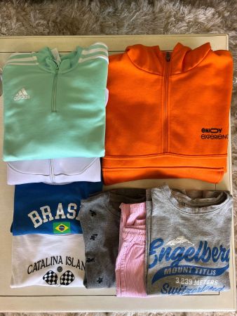 schönes praktisches Set Gr. 152 Hollister, Puma, Adidas Zara