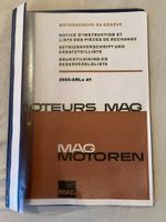 Bedienungsanleitung/Ersatzteilliste zu Mag Motor 2055