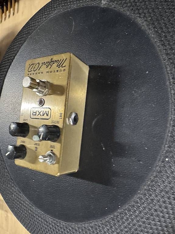 Strumenti musicali: MXR Custom Badass Modified OD Overdrive Pedal Gold – Usato da Zürich venduto da tuffcookie 1