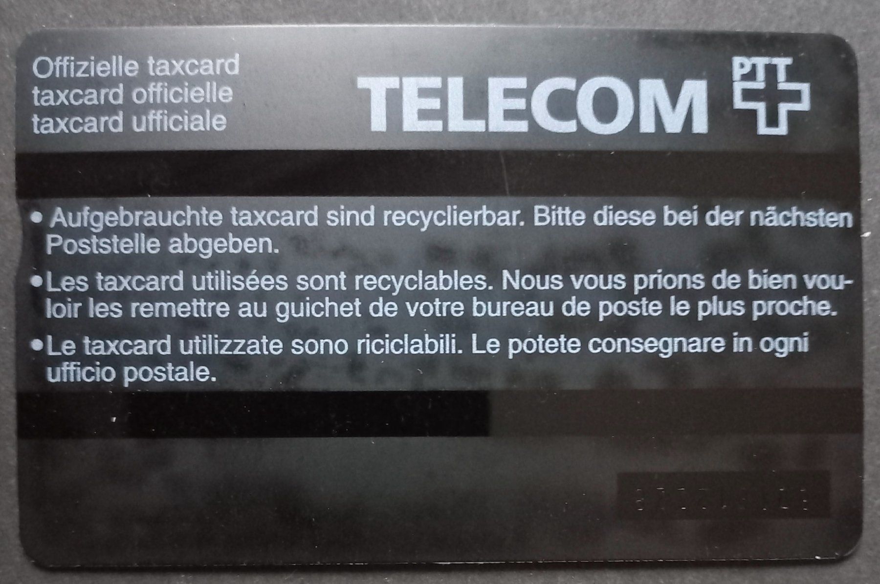 Swisscom Telefon- & Taxkarten: Taxcard - Lavertezzo TI - CH – Gebraucht aus Niederuzwil von lubimaja 1