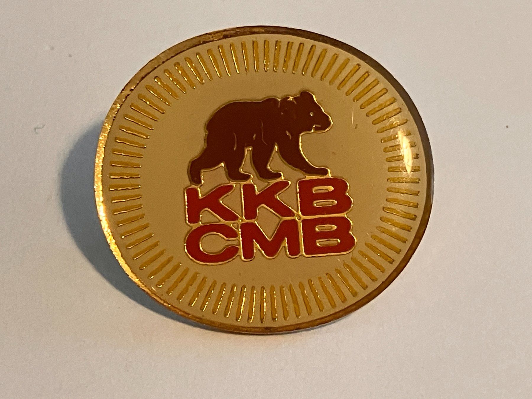 Placchette & Badge: 1 Pin KKB CMB – Usato da Basel venduto da djwwpp