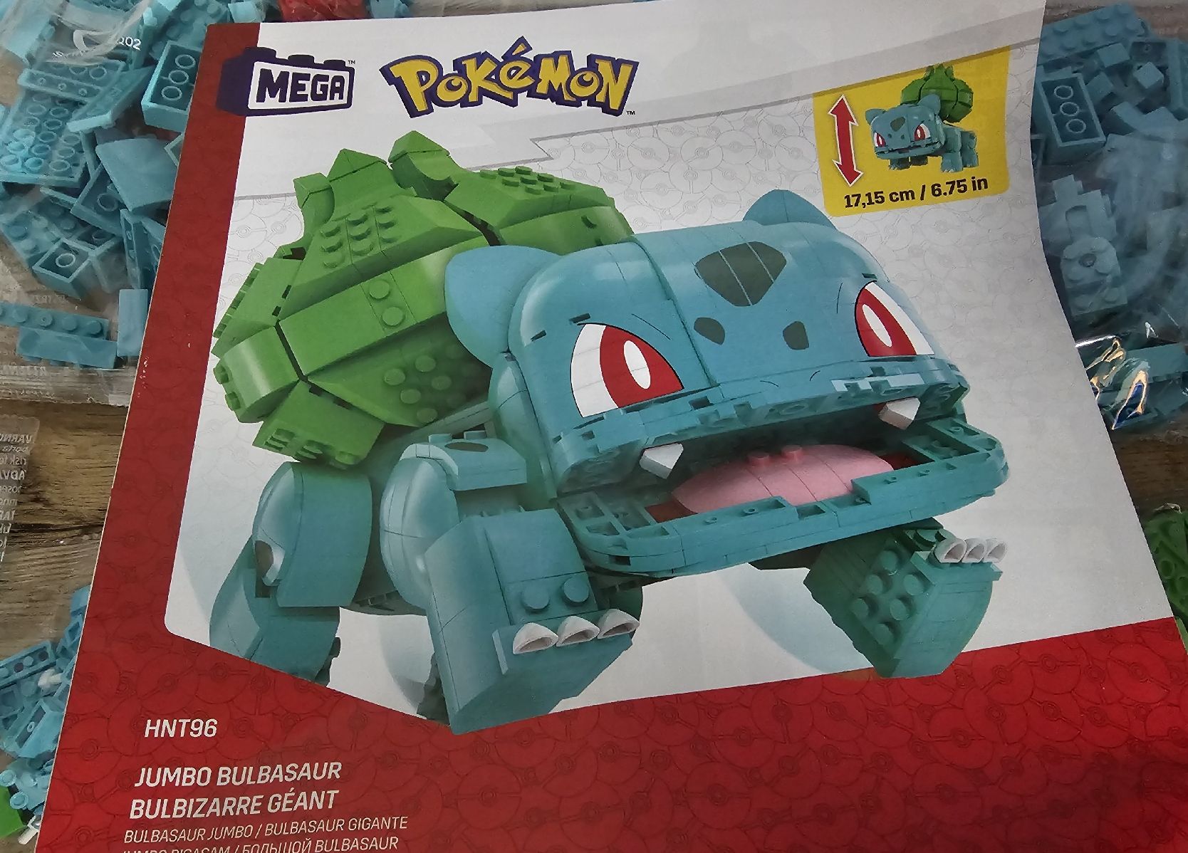 Mega Kit di costruzioni: Pokemon Mega Construx Jumbo Bisasam – Nuovo e nell'imballaggio originale da St. Gallen venduto da plh_n2wm