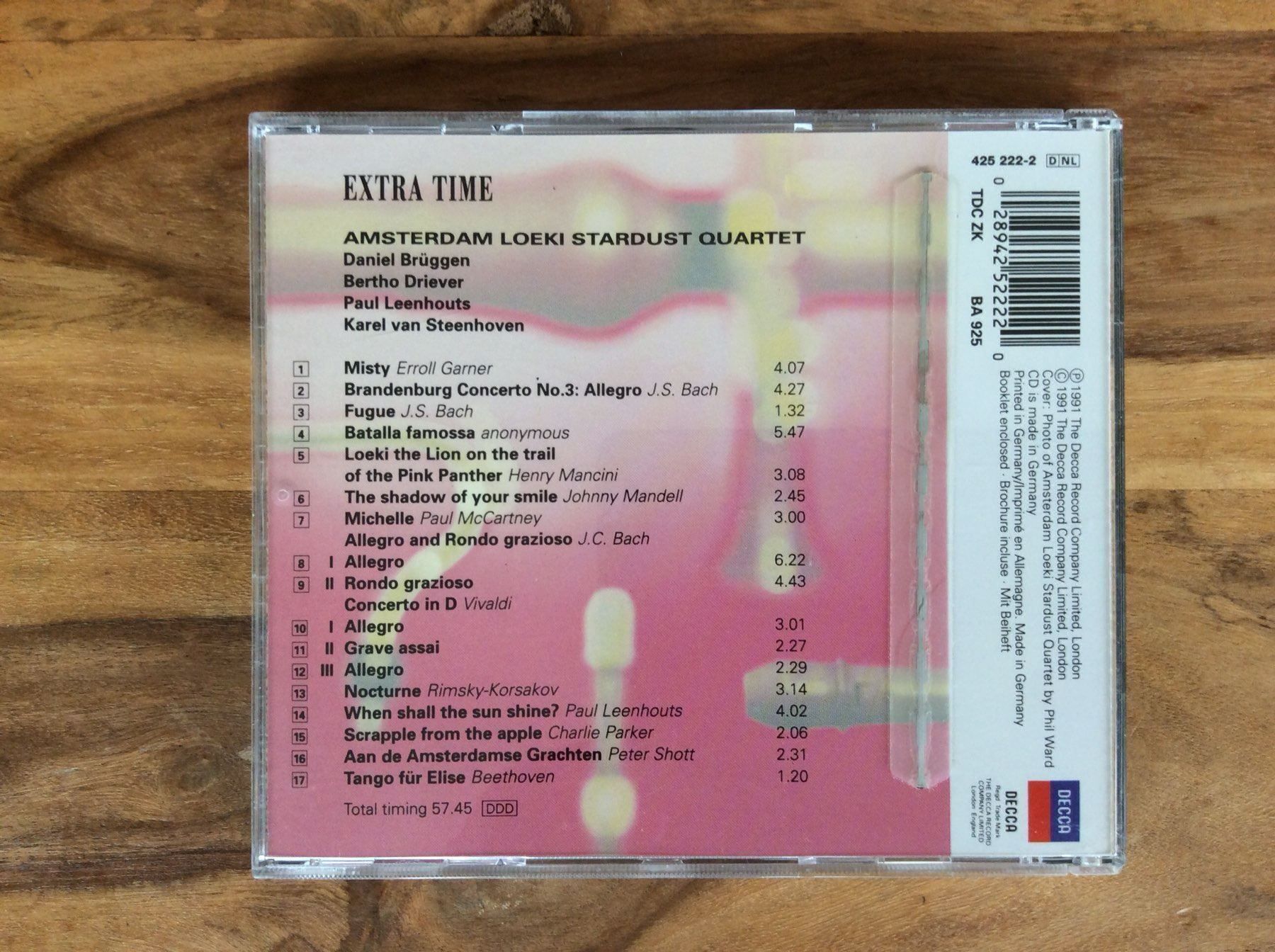 CD: Amsterdam Loeki Stardust Quartet – Extra – Usato da Horgen venduto da flyingpenguin2000 2