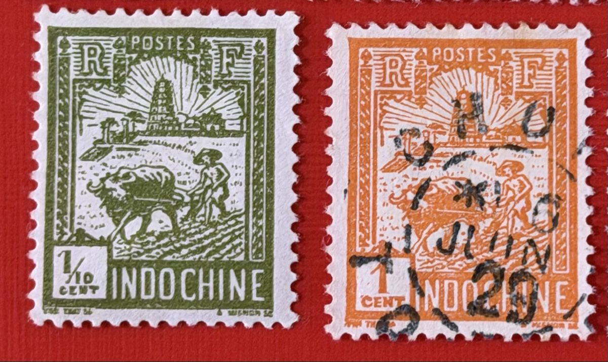 Tutti i francobolli: Timbres Indochine  – Usato da Petit-Lancy venduto da Solcarm 6