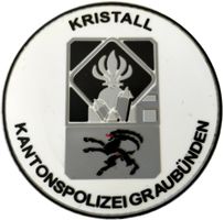 KaPo Graubünden Kristall  Sammlung Polizei mit Klett.
