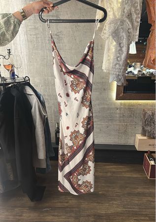 Robe d'été longue à imprimé paisley, style bohème, taille M
