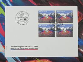 CL30 2x Enveloppe + Timbre Suisse 2009