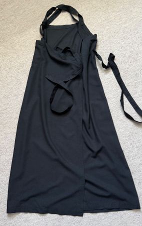 Robe tablier noir  36