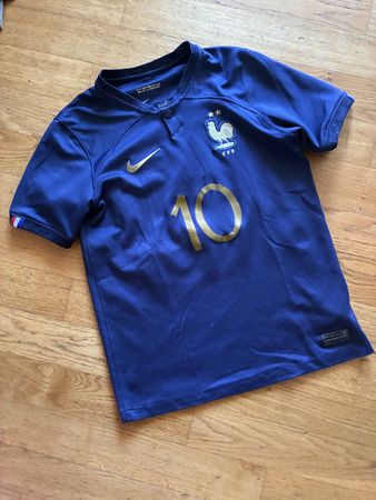 Fussball Trikot Mbappé Gr. 134/140