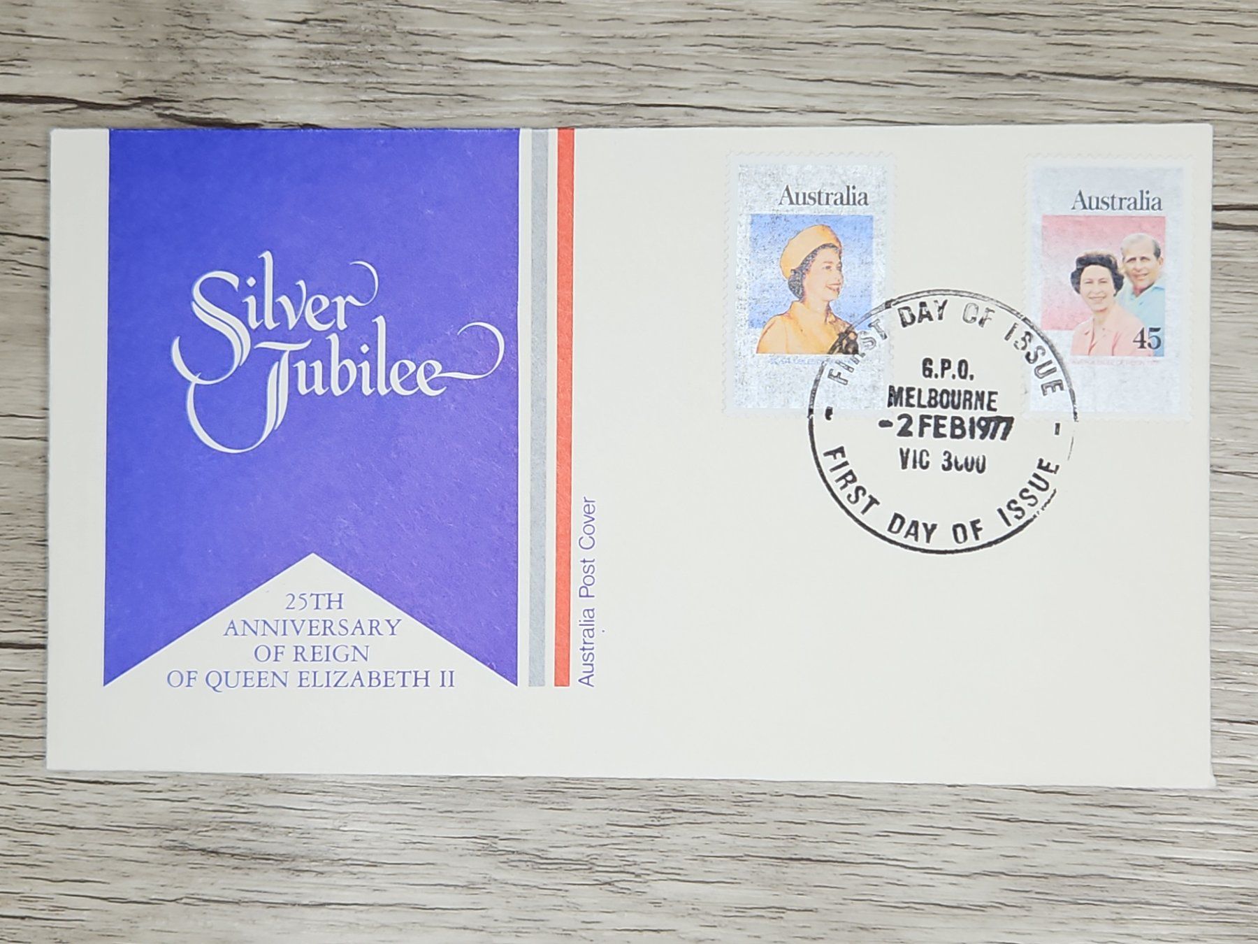 Tutti i francobolli: CL05 Enveloppe + Timbre Australie 1977 – Usato da Cousset venduto da Patrick_Collections