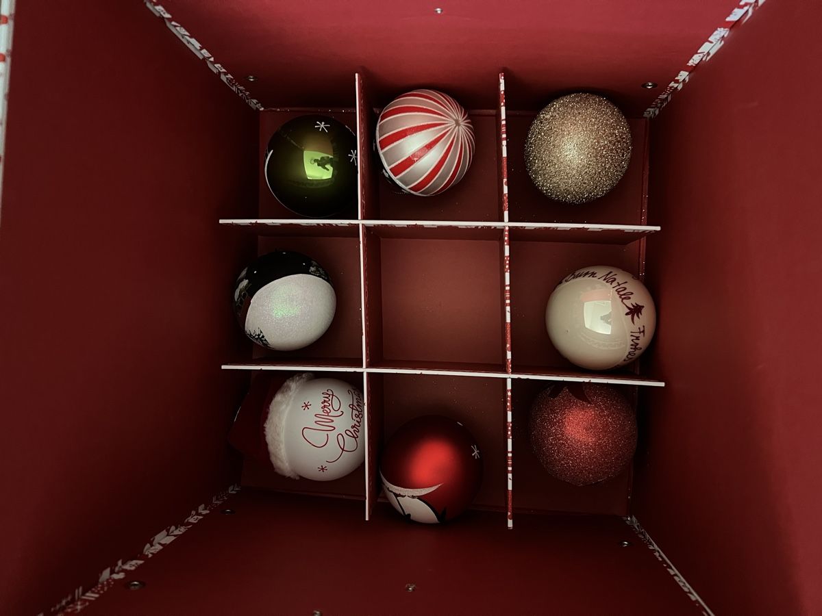 Tutte le decorazioni: Weihnachtskugeln mit Aufbewahrungsbox – Usato da Buchs AG venduto da Balisto0 3