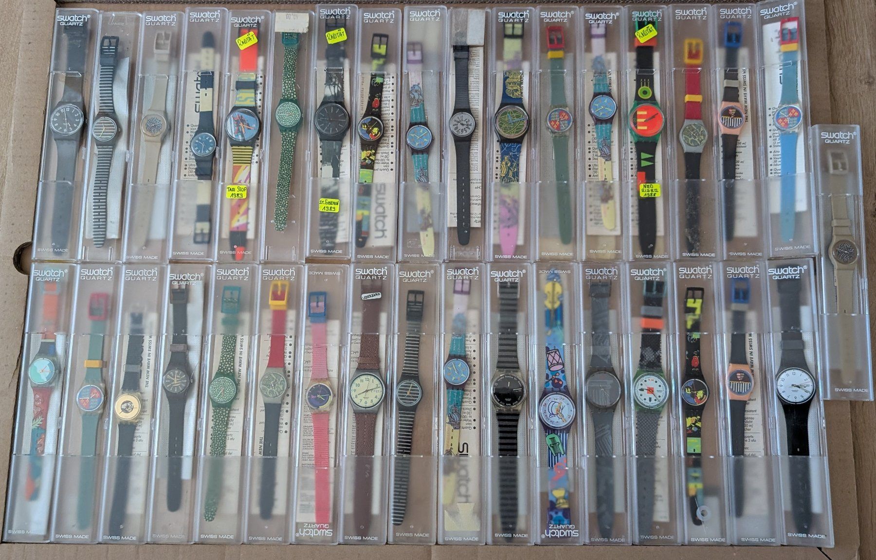 Swatch Orologi: 35 Stück Swatch Uhren – Difettoso da Oberbüren venduto da Space20