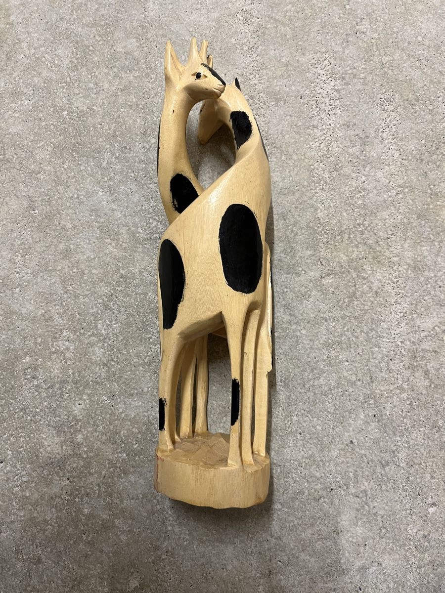 Statuette: Holzgiraffe - handgefertigt – Usato da Fribourg venduto da RafaelFilliger