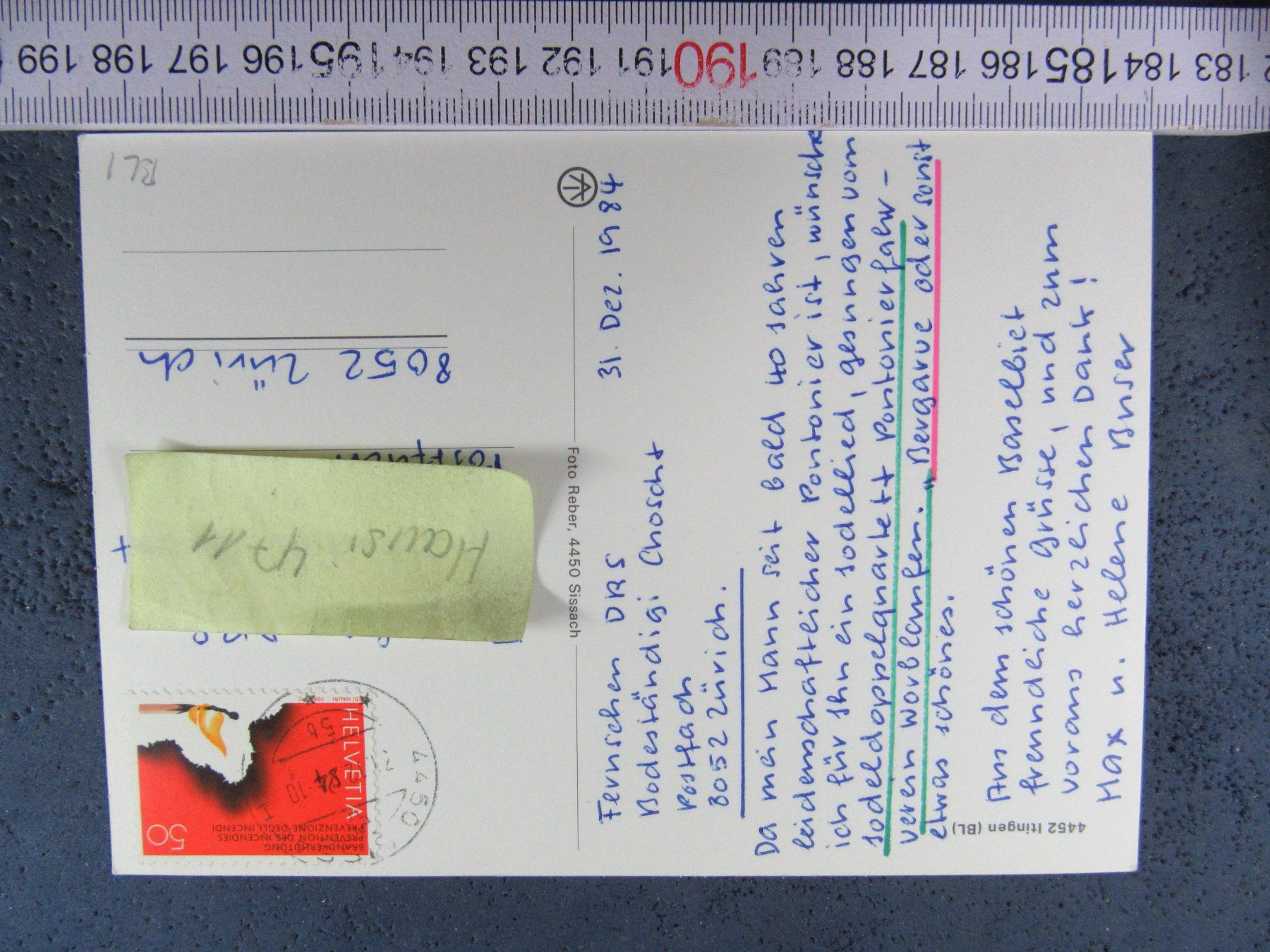 Cartoline postali: ITINGEN BL AK – Usato da Ettingen venduto da Hausi4711 1