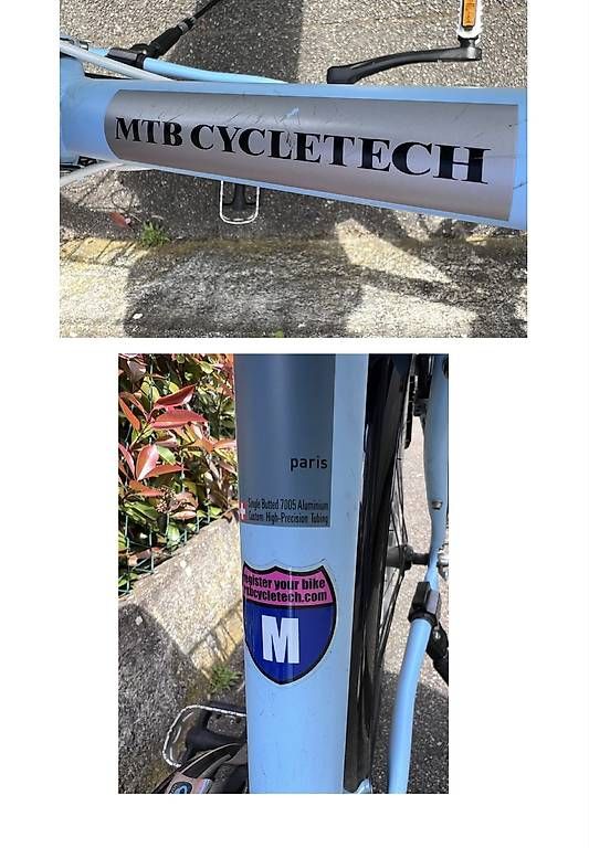 MTB Cycletech Velos: Schönes Damen Velo hellblau MTB – Gebraucht aus Pfeffingen von Stern5blau 4