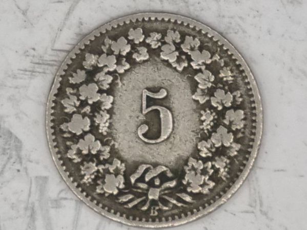 Tutti le monete: 5 rappen 1898 – Usato da Bure venduto da chap981 1
