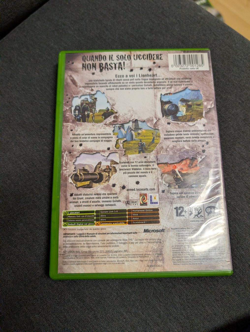 Jeux: Armed and dangerous Microsoft Xbox – D'occasion à Giubiasco par Ticinerd 1