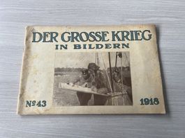 Krieg in Bildern Militär Schweizer Armee WWI Flieger Ballon