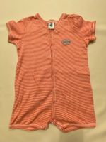 Petit Bateau Strampler Overall kurz Gr 86 gestreift