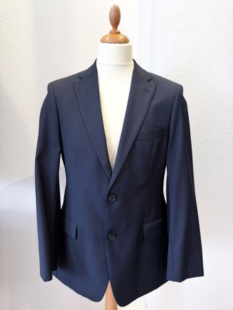 Hugo Boss BOSS Sakko dunkelblau Gr. 46 / 36R Business Anzug