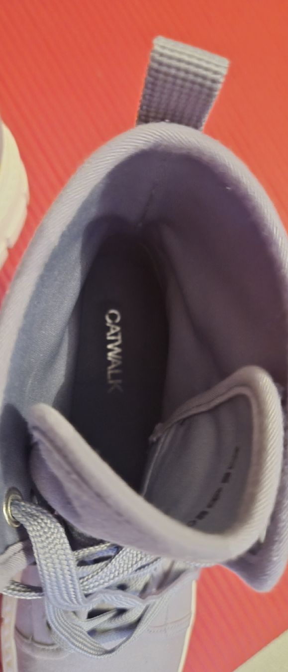 Dosenbach Scarpe da donna: Catwalk Schnürboots, Gr. 40, hellblau – Nuovo (secondo la descrizione) da Romanshorn venduto da Hadrenalin 5