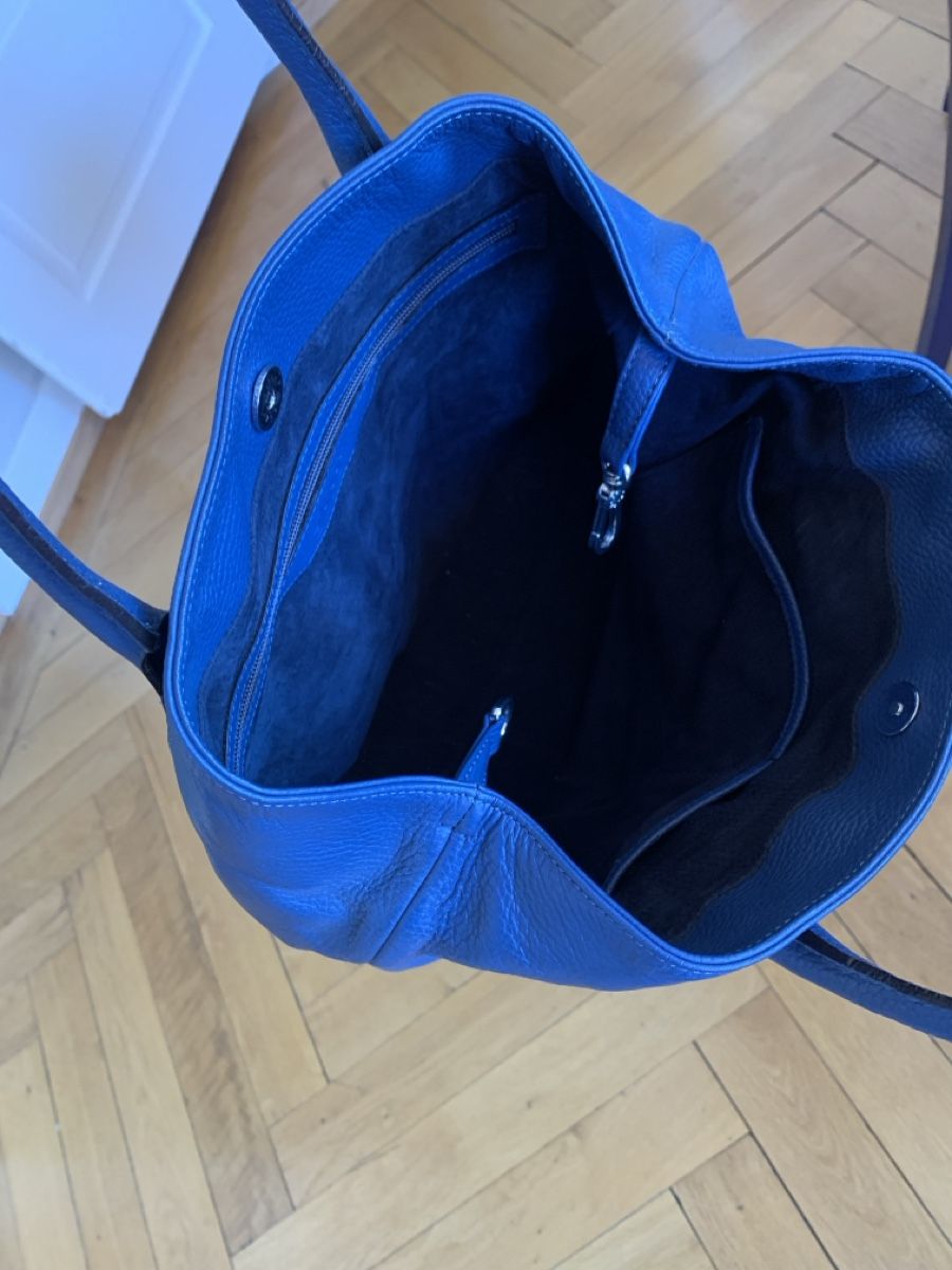Abro Borse da donna: Ledertasche blau Abro – Usato da Zürich venduto da bersolin 2