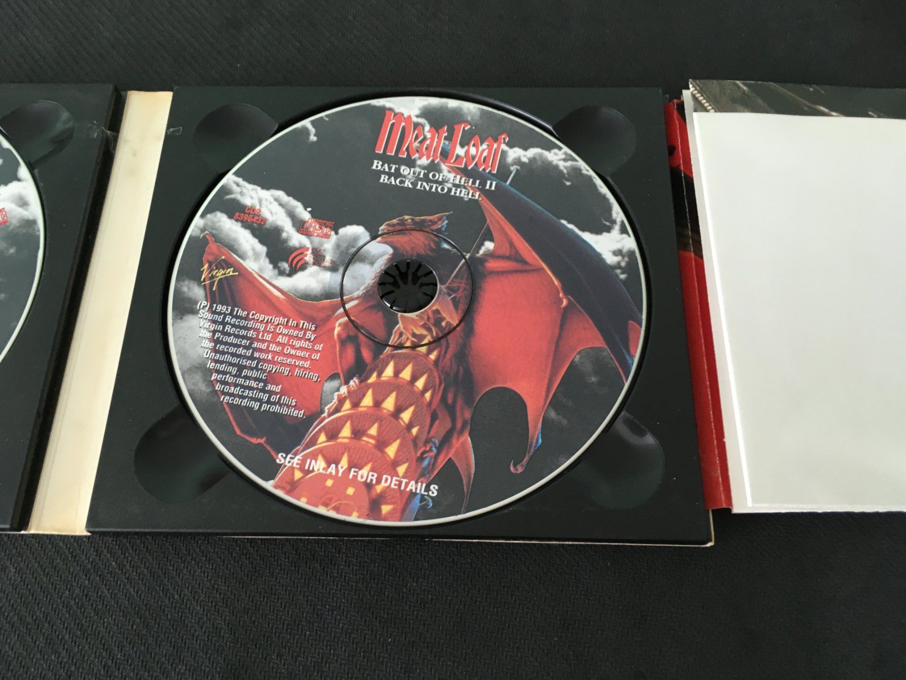 CDs: Meat Loaf - Bat out of Hell II Back into Hell -CD- Sp. Edit – Gebraucht aus St.Gallen von  2